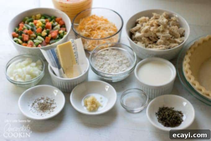 Chicken Pot Pie Tater Tot Casserole Chicken Pot Pie Tater Tot Casserole Ingredients