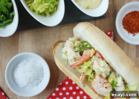 Crazy-Good Lobster Rolls Crazy-Good Lobster Rolls, featuring a vibrant presentation with fresh celery and scallions.