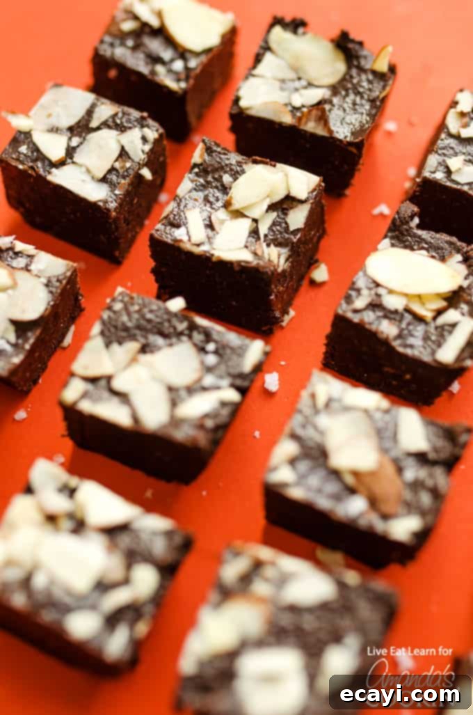 No-Bake Chocolate Fudge 7 fudge squares on a red background
