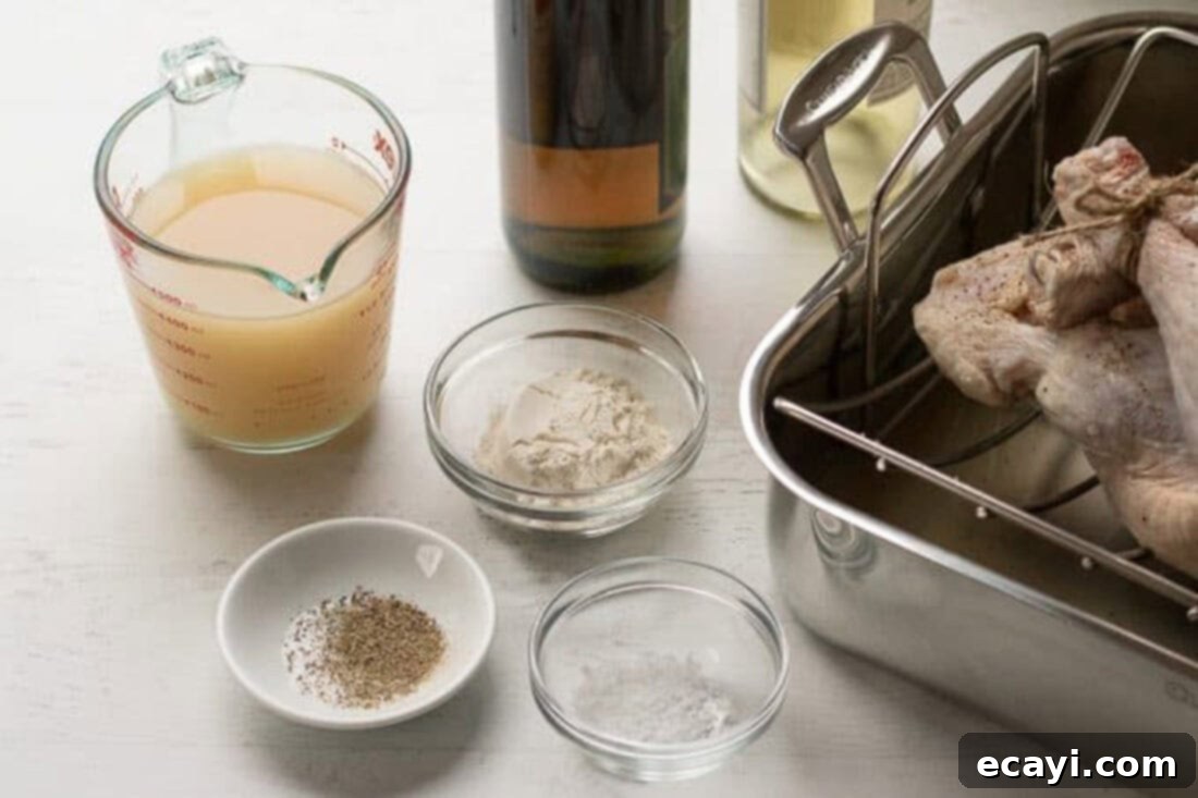 Perfect Turkey Gravy From Scratch 4 Ingredients for Homemade Turkey Gravy