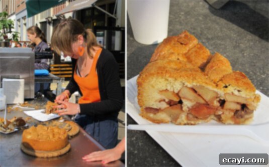 The famous Winkel apple pie, in Amsterdam. The famous Winkel apple pie, in Amsterdam.