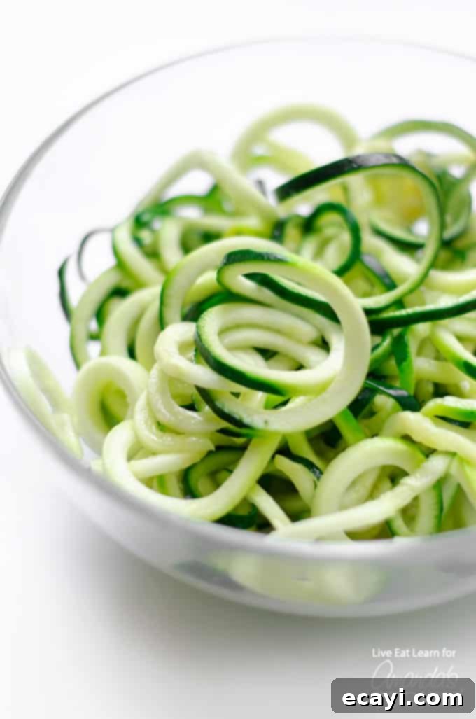 Zucchini noodles are a great low carb alternative to traditional pasta, and they’re so easy to make. Today we will show you how to make them at home! #zucchini #zucchininoodles #lowcarb #keto #lowcarbdinner #dinnerrecipes #vegetarian  Zucchini Noodles
