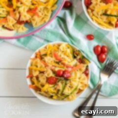 Vibrant Spring Pasta 2 bowl of pasta primavera