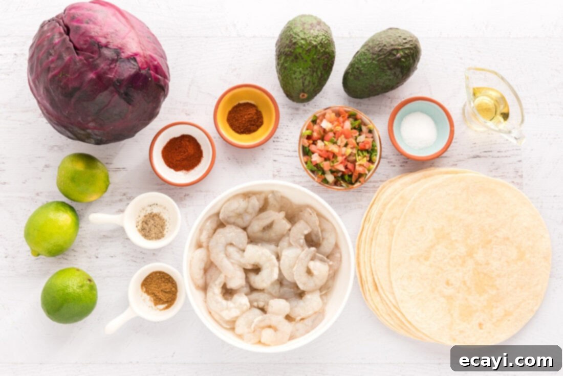 Zesty Shrimp Tacos 4 Ingredients for Shrimp Tacos