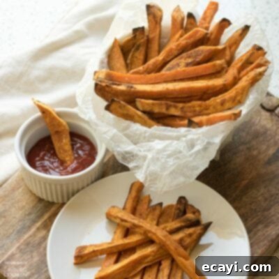 Crispy Baked Sweet Potato Fries 7 Sweet Potato Fries