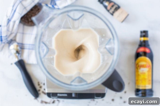 Decadent Chocolate Chill 3 ingredient blending