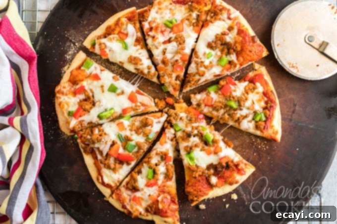Whip Up Your Own Pizza Dough 14 freshly baked sliced pizza ready to eat