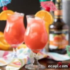 Seaside Seduction 8 two glasses with sex on the beach drink