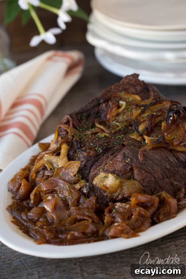 Traditional Amish Pot Roast 2 This flavorful Amish pot roast was a huge hit with the family, cooked to perfection in a Dutch oven.