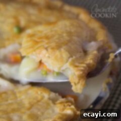 Homestyle Chicken and Turkey Pot Pie 9 Delicious homemade chicken or turkey pot pie!
