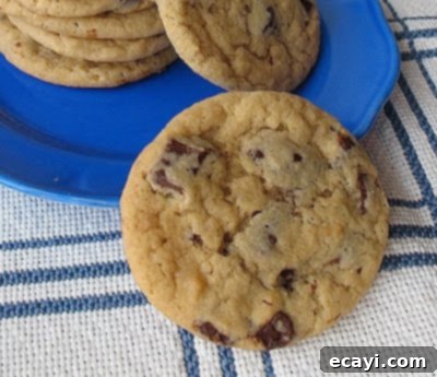 Soft & Tangy Buttermilk Chocolate Chip Cookies 2 Buttermilk Chocolate Chip Cookies - perfectly round, soft and chewy!