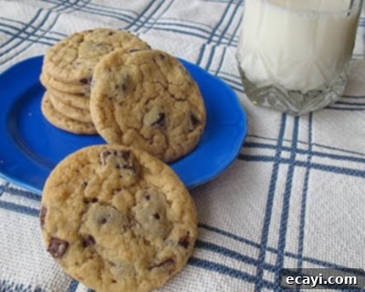 Soft & Tangy Buttermilk Chocolate Chip Cookies 3 Buttermilk Chocolate Chip Cookies - perfectly round, soft and chewy!