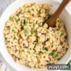 Mediterranean Tuna Pasta 3 bowl of tuna pasta salad