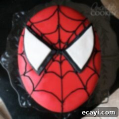 Spiderman Cake Magic: Homemade Marshmallow Fondant 11 Homemade Spiderman Cake with Marshmallow Fondant