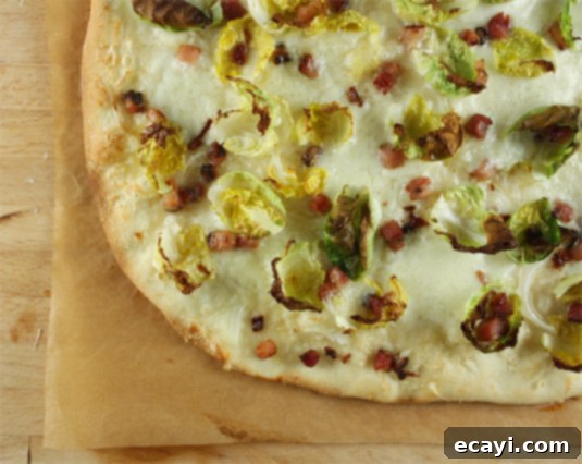 Brussels Sprout and Pancetta Pizza Brussels Sprout and Pancetta Pizza