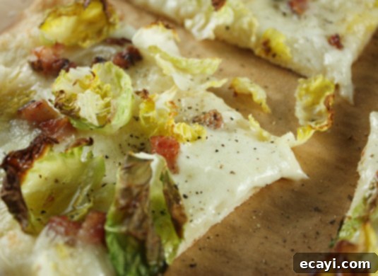 Brussels Sprout and Pancetta Pizza Brussels Sprout and Pancetta Pizza