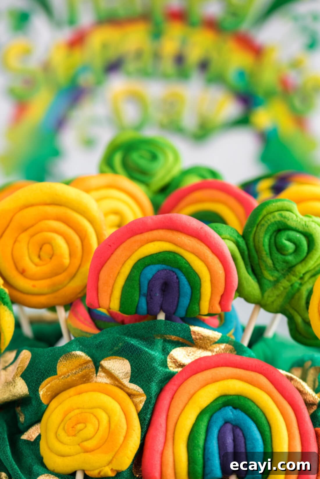 Green St Patricks Day Cookies 2 Assorted St. Patrick’s Day Cookies