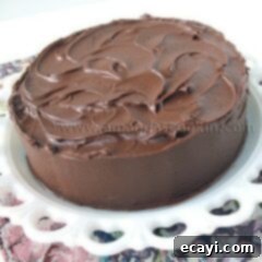 Grandmothers Classic Chocolate Cake 2 Nigella's Old Fashioned Chocolate Cake