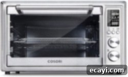 Delicious Gifts for Food Lovers 12 Air fryer oven product image, showing its sleek design and multiple functions