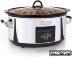 Delicious Gifts for Food Lovers 7 Modern Crockpot product image, in a stylish kitchen setting