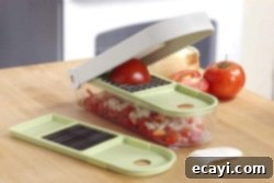 Delicious Gifts for Food Lovers 8 Food chopper product image, showing its compact design and blades