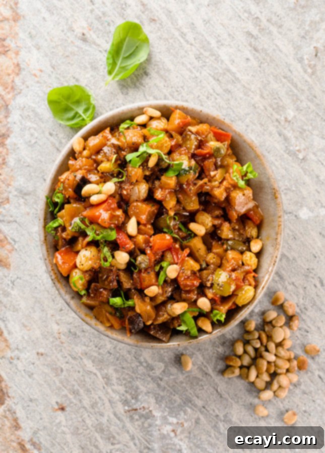 Unlocking the Flavors of Sicilian Caponata 3 How to Make Sicilian Caponata // FoodNouveau.com