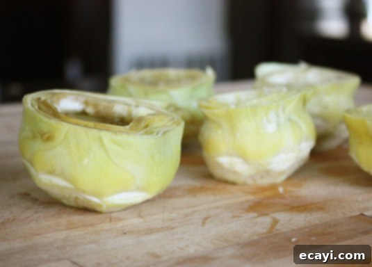 Ready-to-Cook Artichokes A collection of perfectly prepared and cleaned artichoke hearts