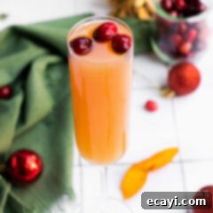 Sparkling Cranberry Mimosa 7 cranberry mimosa