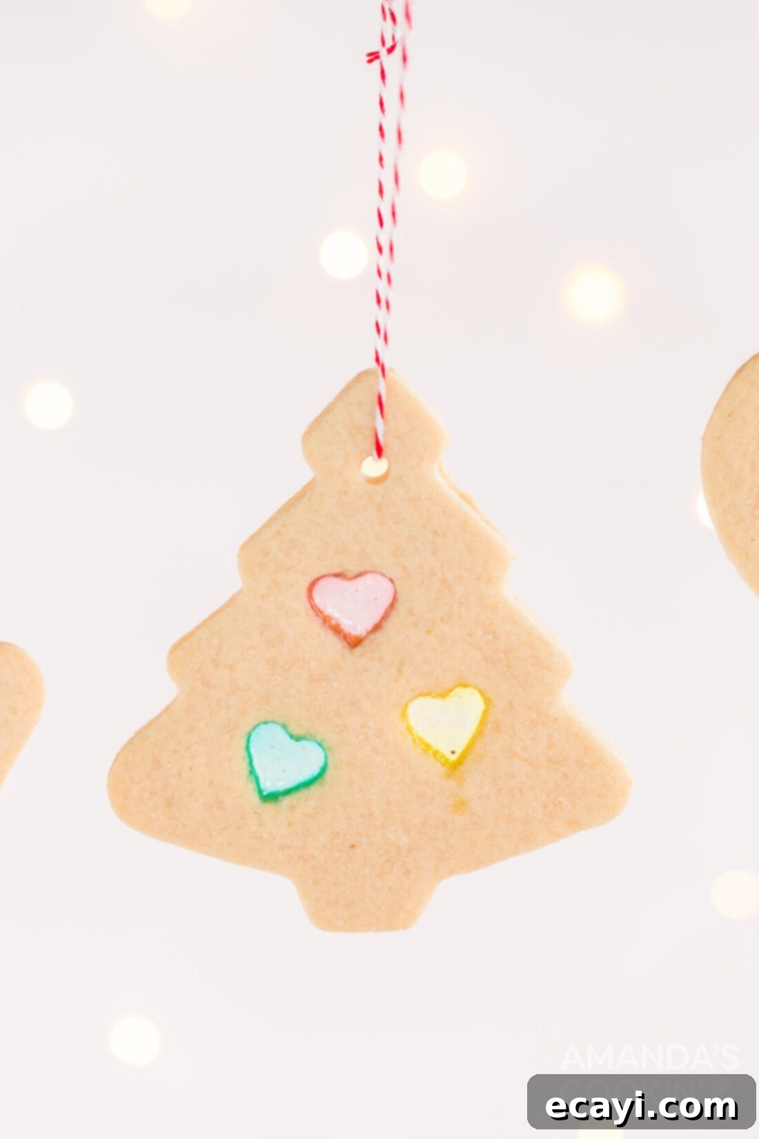 Art Glass Cookies 14 stained glass cookie ornament
