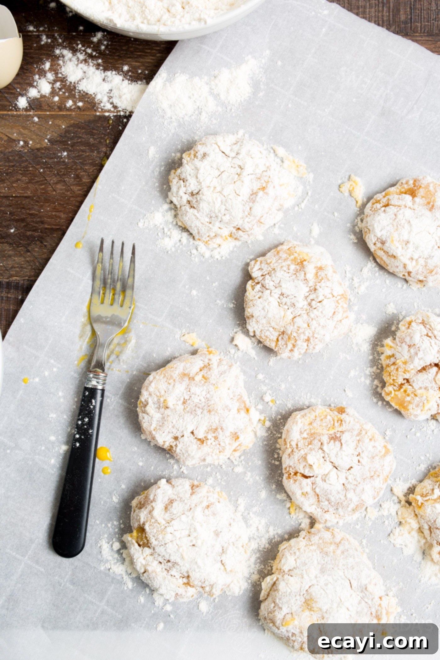 Golden Crunch Air Fryer Nuggets 7 four coated chicken nuggets on parchment