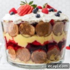 Whimsical Jelly Parfait 13 jello trifle dessert with vibrant layers