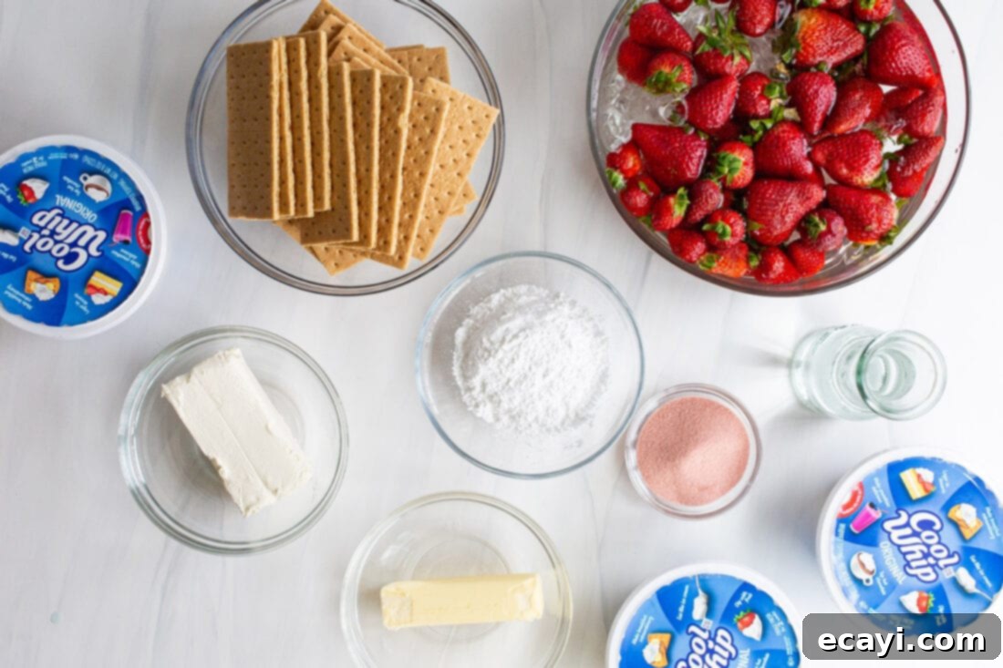 Strawberry Dream Layers 4 Ingredients for Strawberry Lasagna