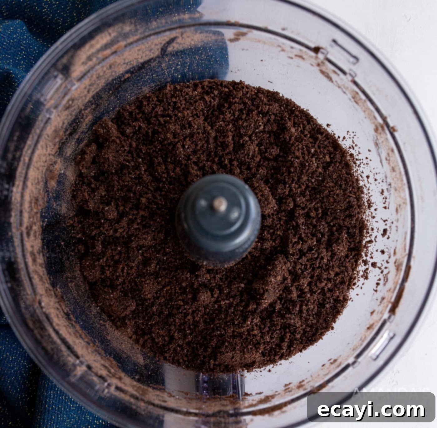 Bite-Sized Cheesecake Delights 5 graham cracker crumbs in a food processor