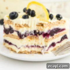 Zesty Lemon Blueberry Cloud Cake 15 Lemon Blueberry Icebox Cake