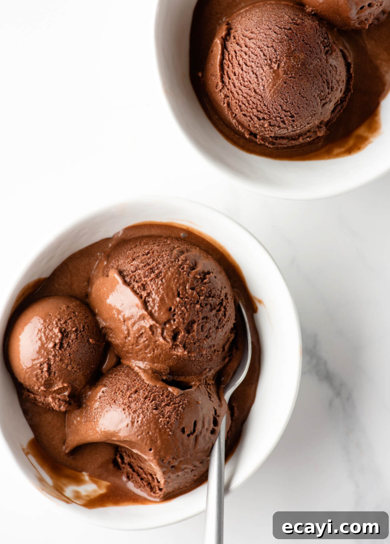Vegan Friendly Dark Chocolate Gelato 5 How to Make Dark Chocolate Gelato (Vegan Option) // FoodNouveau.com