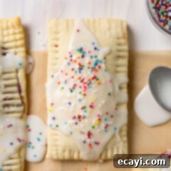 Whip Up Your Own Pop Tarts 13 Homemade pop tarts with glaze and sprinkles