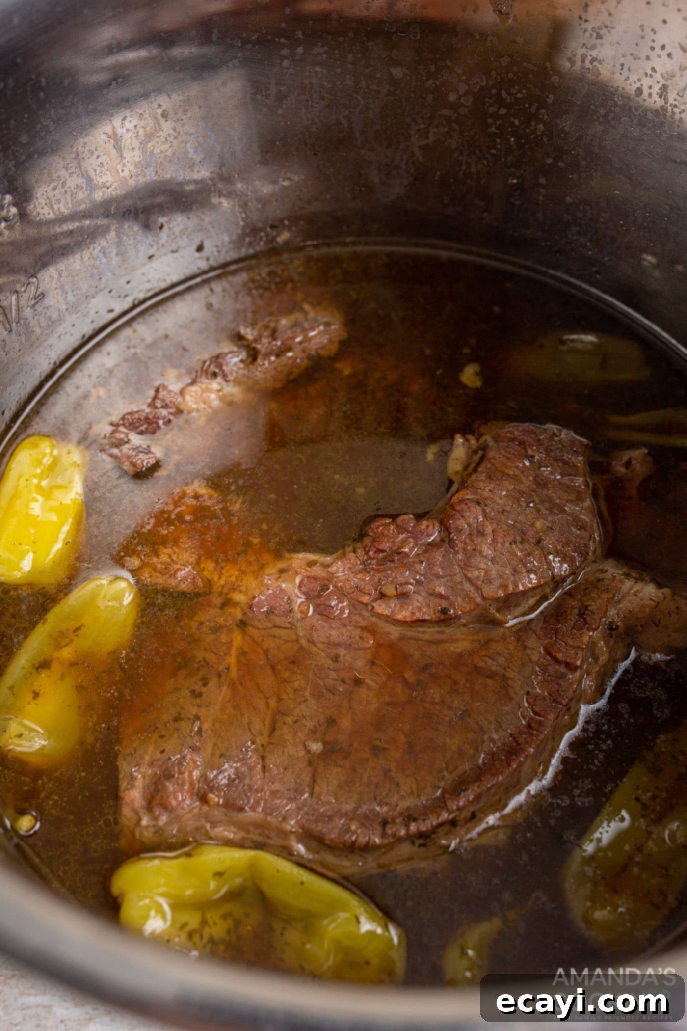 Effortless Southern Comfort Pot Roast 6 mississippi pot roast in an instant pot