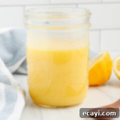 Effortless Instant Pot Lemon Curd 10 jar of lemon curd