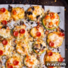 Zucchini Pizza Bites 9 Zucchini Pizza Bites