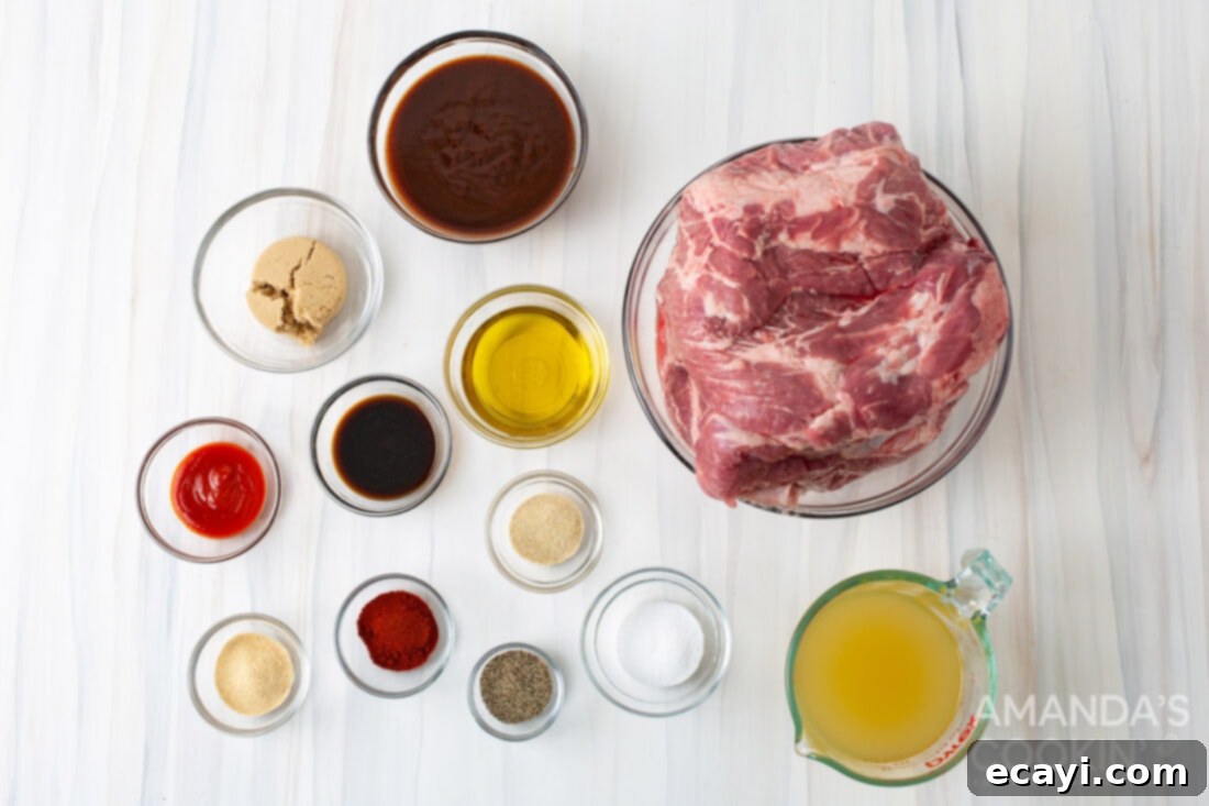 Perfectly Tender Instant Pot Pulled Pork 4 ingredients for Instant Pot Pulled Pork