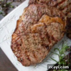 Perfectly Grilled Steak 10 Close up photo of Grilled Steak on a plate