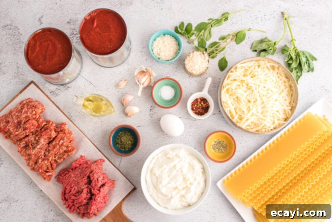 Lasagna Pinwheels 4 Lasagna Roll Ups  ingredients