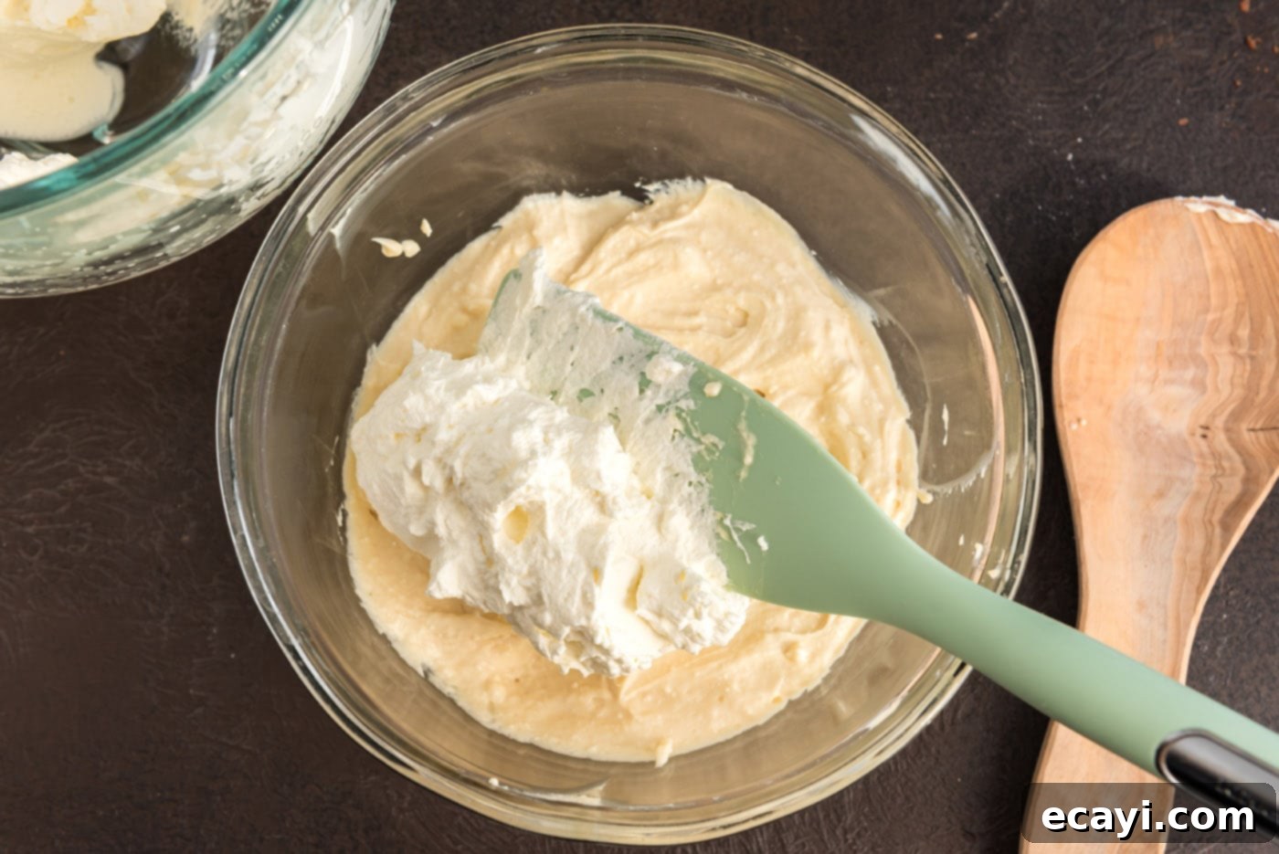 Bailey's Irish Dream Parfaits 8 folding whipped cream into bailey's mascarpone mixture