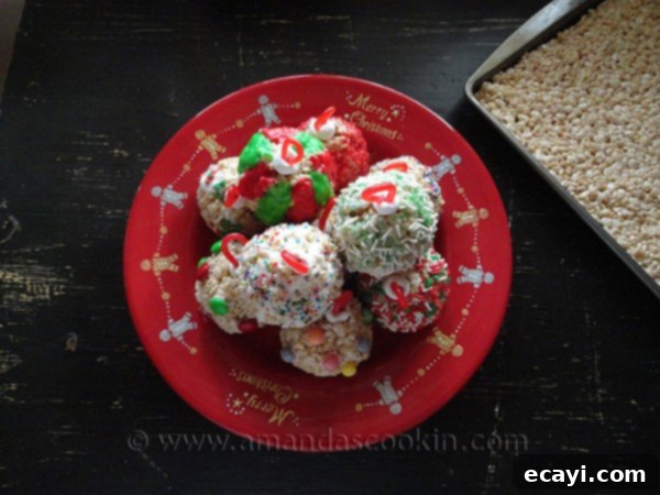 Rice Krispy Tree Trimmer Treats Rice Krispy Tree Trimmer Treats