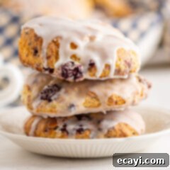 Fresh Blackberry Scones 14 Blackberry Scones