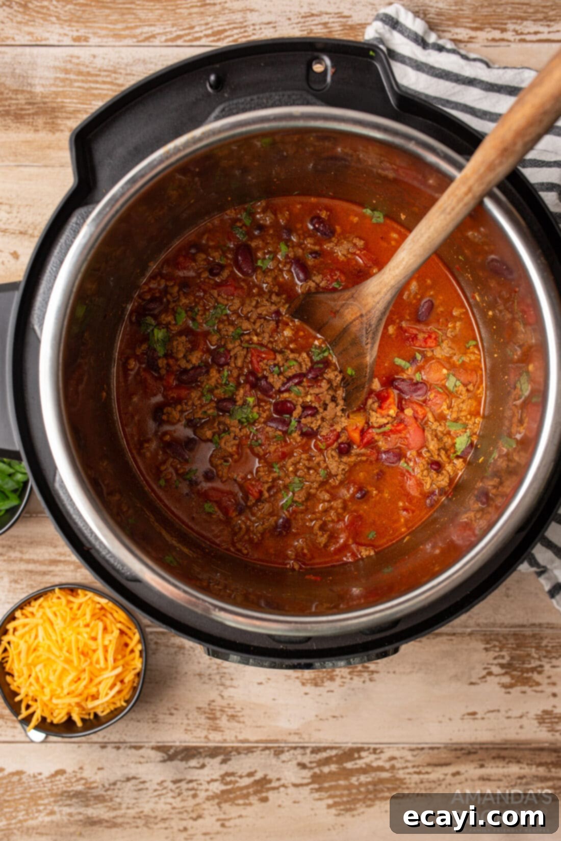 One-Pot Wonder Chili 3 Instant Pot Chili