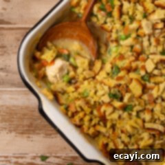 Savory Chicken and Stuffing Bake 8 Chicken Stuffing Casserole