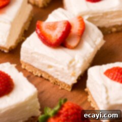 Chilled Cheesecake Squares 11 No Bake Cheesecake Bars