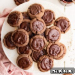 Irresistible Chocolate Thumbprint Delights 7 Chocolate Thumbprint Cookies