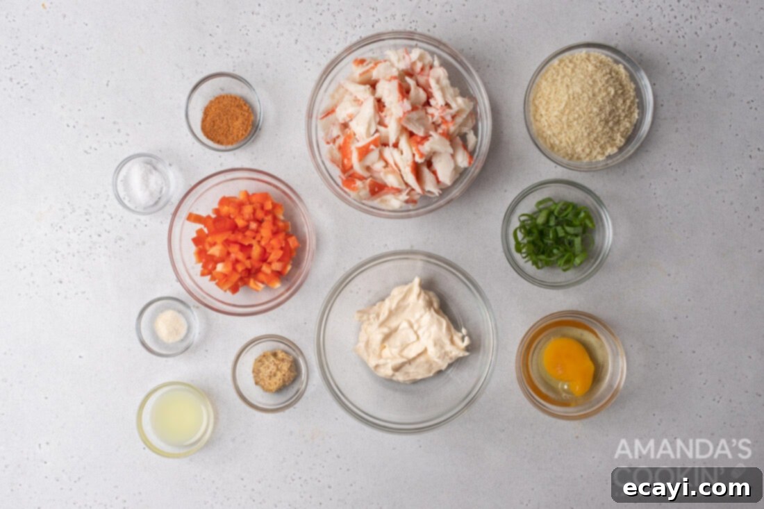 Crispy Air Fryer Crab Cakes 4 ingredients for Air Fryer Crab Cakes